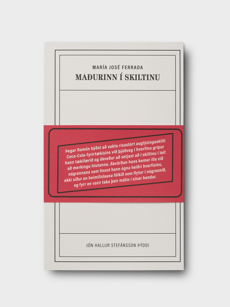 Maðurinn í skiltinu