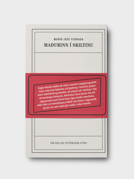 Maðurinn í skiltinu