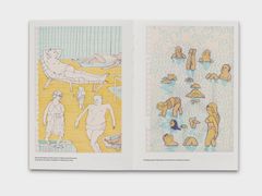 Sketching Bathing in Iceland