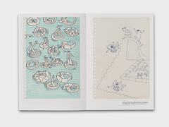 Sketching Bathing in Iceland